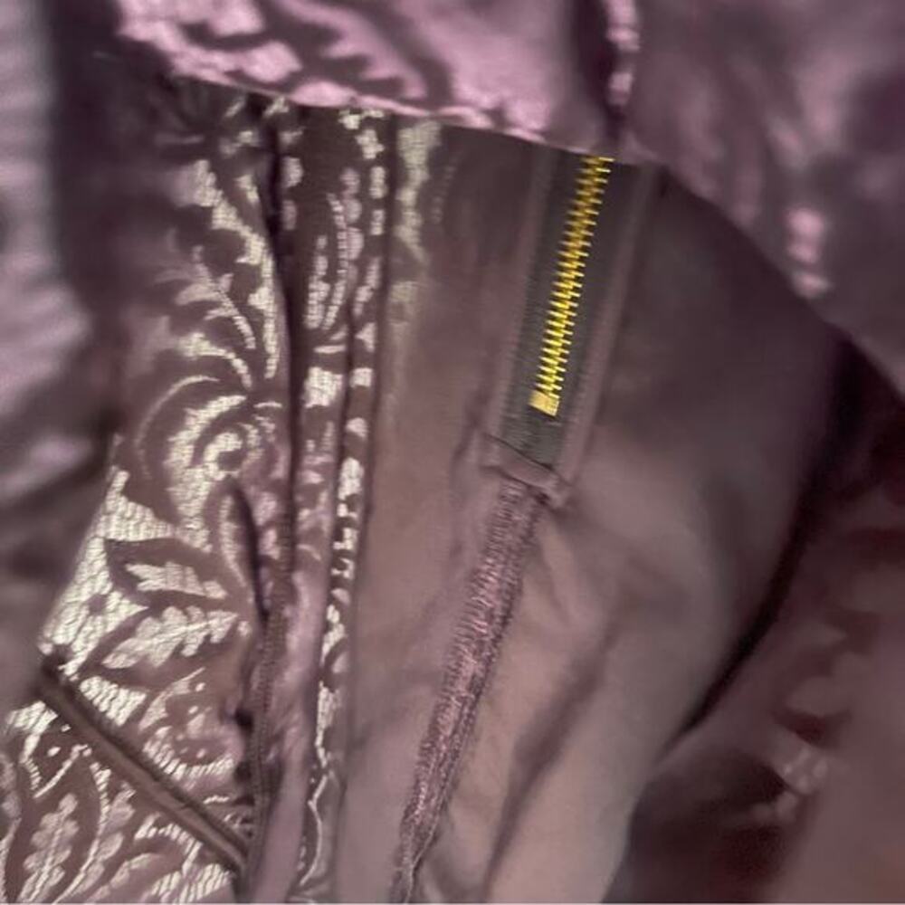 Juicy Couture Purple Lace Dress Black Velvet Trim Mini Black Label‎ - Picture 10 of 13